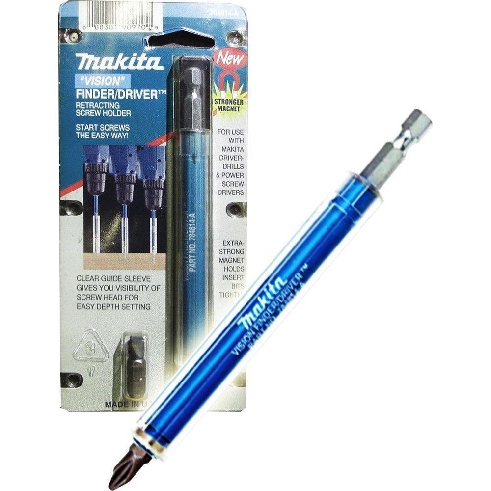 Makita 784814-A Vision Magnetic Finder Retracting Screw Driver Bit Holder - KHM Megatools Corp. Makita 784814-A Vision Magnetic Finder Retracting Screw Driver Bit Holder - KHM Megatools Corp.